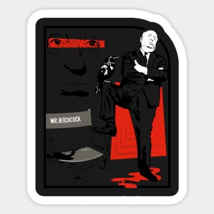 Mr. Hitchcock Sticker